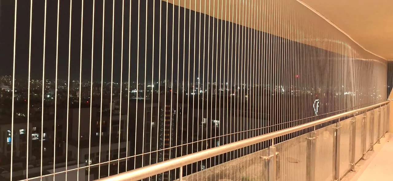 Skyline, uninterrupted — Invisible grill by Allind Safety