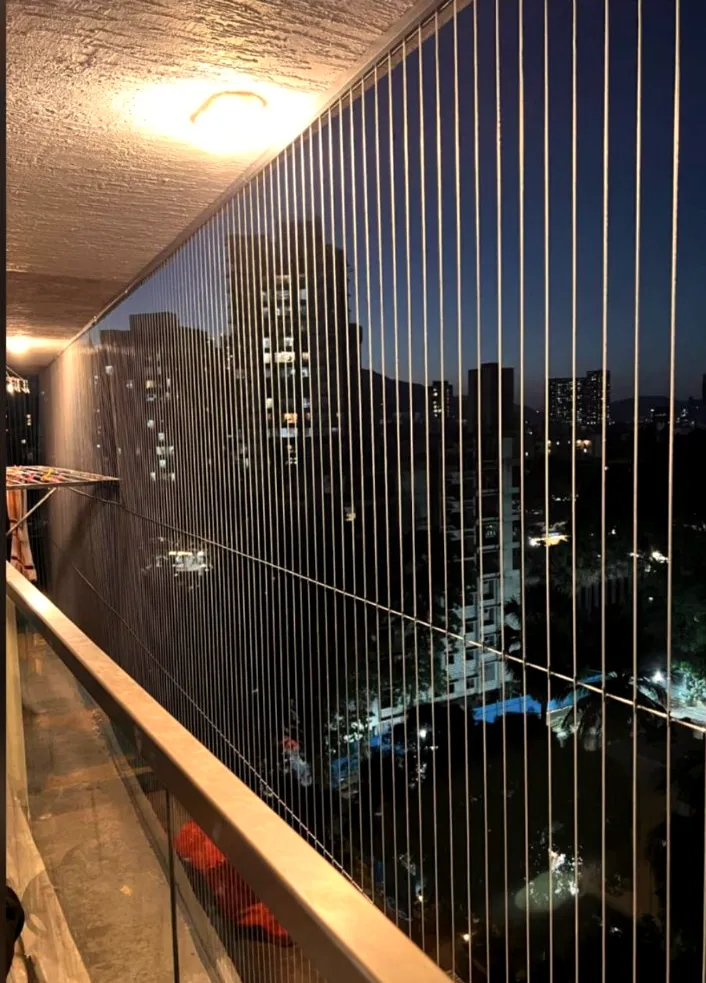 Blue hour — Invisible grill by Allind Safety